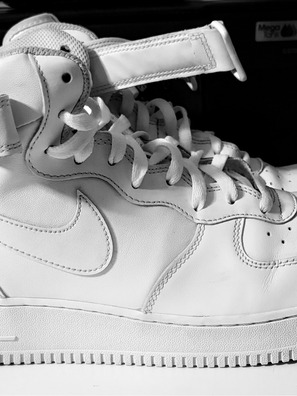 Nike Air Force 1 High Top Sneakers - White